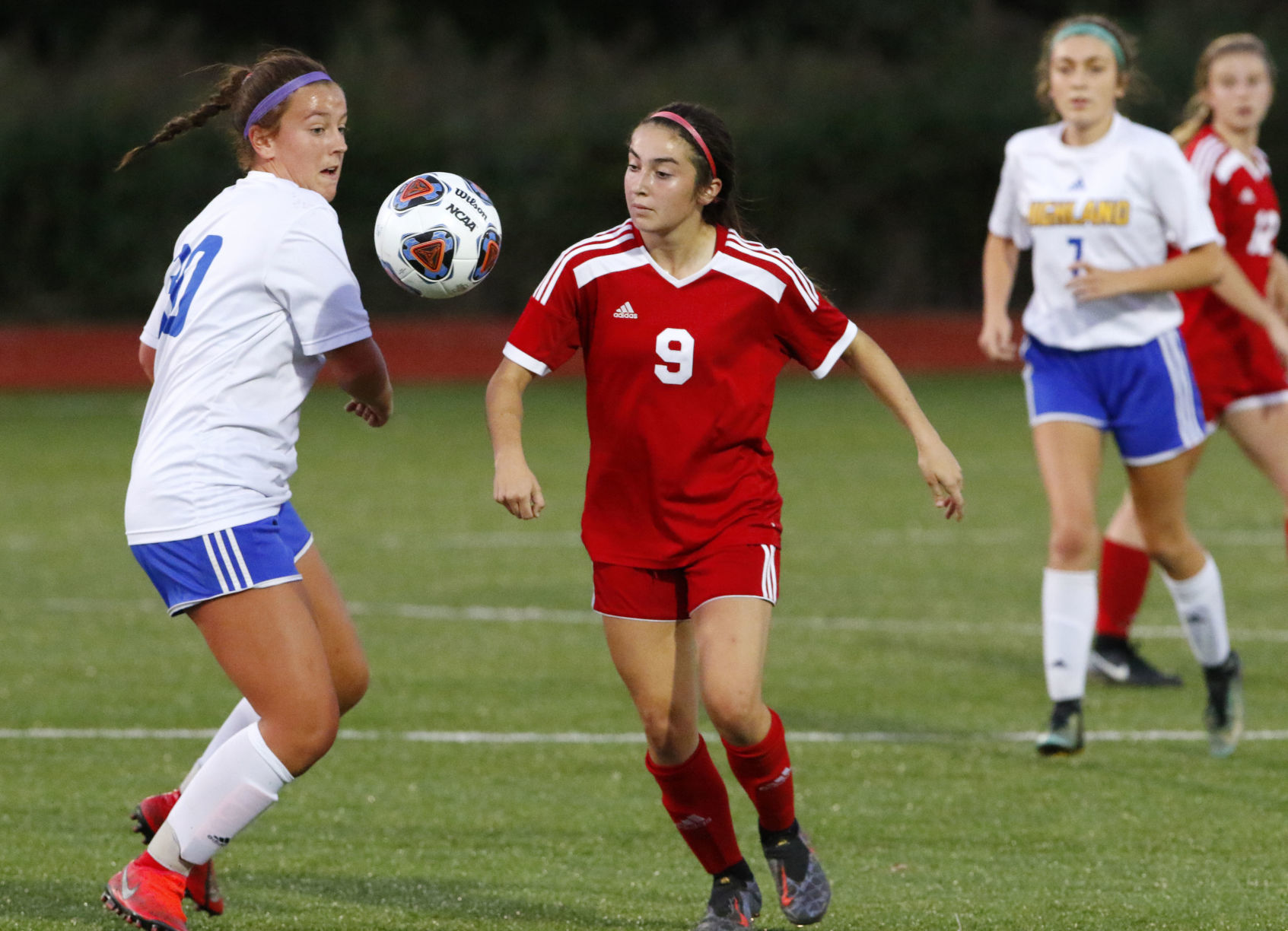 Gallery: 3A girls soccer sectional: Munster vs. Highland